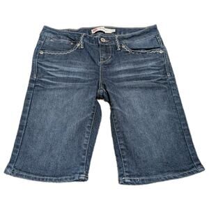 Levis Women's Bermuda Jean Short Size 3 W29, Casual Denim Shorts EUC